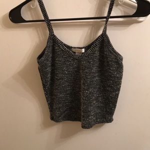 Super cute knit sweater crop top